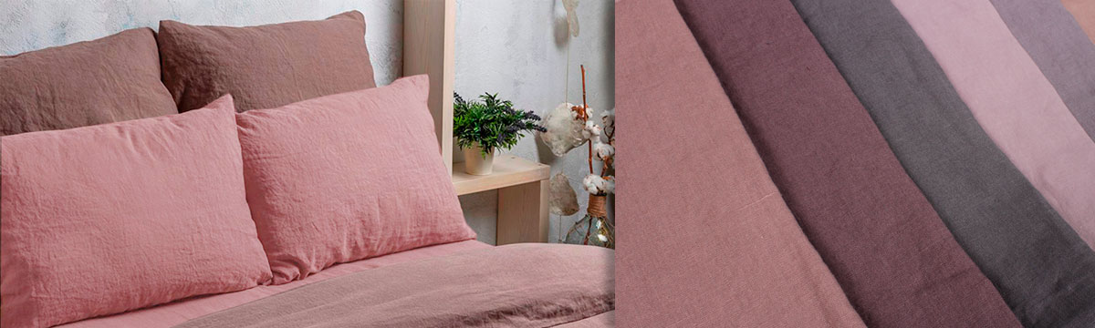 Купить Постельное белье из умягченного льна