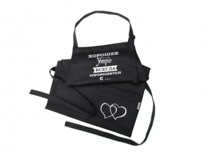 Ф/1925/утросердцесеребро Фартук 85x69