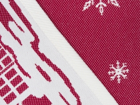 9с25.110ж1 Домик1(ДТЭ бордовый) Салфетка 50х50см