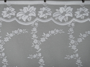 1.20м 36010796 Тюль-жаккард Lila 120 см (WHITE, W1592)
