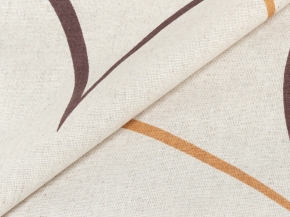 Ткань бельевая арт.17с-3ЯК п/лен набивной лен 30 хл.70 пл.145г рис. Сердечки, 220см