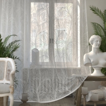 2.10м в742Н/210 ПОЛОТНО ГАРДИННОЕ белый