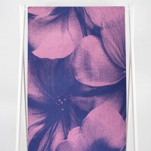 6с102.411ж1 Аромат весны(пурпурн3) Полотенце махровое 67х150см