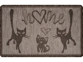 22С78-ВИ Ковер жаккардовый двухполотный с плоским ворсом 0.5 х 0.8 sz4386/b3/32 (0,4) (№77)