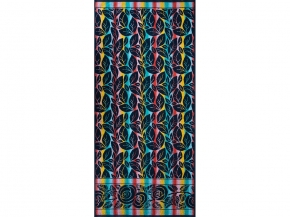 6с102.411ж1 Тропикана (т.радужка) Полотенце махровое 67х150см