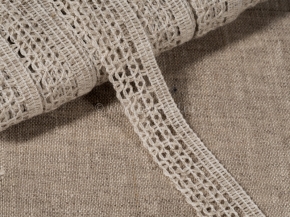 18мм. 60221 ТЕСЬМА ОТДЕЛОЧНАЯ льняной 18мм (рул.50м)