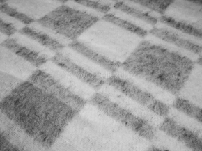 Одеяло хлопковое 140*205 клетка "Колосок" цв. серый