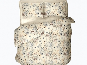 3912-БЧ (1535) Ткань хлопко-льняная для постельного белья наб. рис. 6178-03 Этюд, 220см