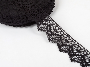 К-035-20-12 Кружево 35мм, черный