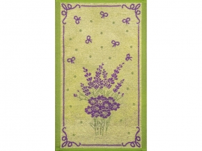 1с105.413ж1 Прованс-букет(3-сирень4) Полотенце махровое 50х30 см