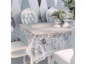 Д235 СКАТЕРТЬ ДЕКОРАТИВНАЯ 3   белый 2.45 м*1.55 м рис. Д235
