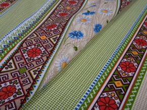 Вафельное полотно наб 149 гр. рис. 18773/1, 150 см