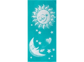 6с102.411ж1 Лунный поцелуй(м.волна1) Полотенце махровое 67х150см