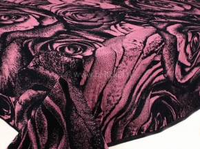 6с101.411ж1 Розы крупные Простыня махровая 208х150см