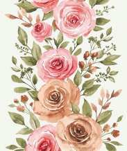 Дорожка набивная арт. 61 МАПС гр рис. 29345/1 Королева сада, 50см