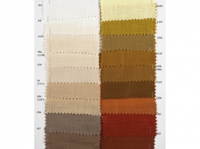 Карта цветов льняных тканей (Беларусь)