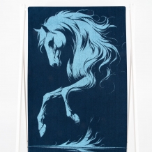 6с102.411ж1 Жокер (джинс) Полотенце махровое 67х150см