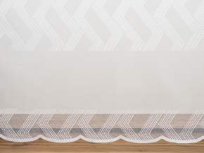 2.85м 36010620 Тюль-жаккард Lila 285 см (WHITE, W1592)