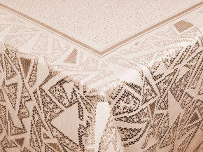 Д221К СКАТЕРТЬ ДЕКОРАТИВНАЯ 2966  розовый 2.35 м*1.60 м рис. Д221К