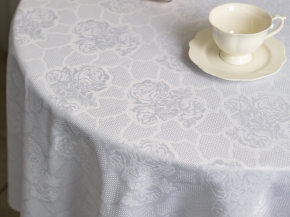 Жов280-1438/010101П Скатерть Овал280x150