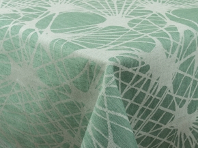 16С383-ШР 150*150 Скатерть "Кружево" цв.47 зеленый рис 151