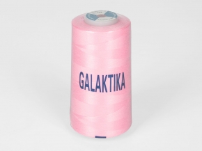 Нитки П/Э 40/2 (5000 ярдов) "GALAKTIKA" розовый светлый*152