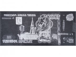 6с102.411ж1 1000 р-Год лошади (графит5) Полотенце махровое 67х150см