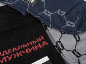 5С102Д40 292 НОСКИ МУЖСКИЕ 25 ДЖИНС (по 5 пар, ЦЕНА УКАЗАНА ЗА 1ПАРУ)