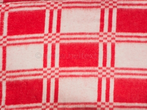 Одеяло хлопковое ОБ-420 100*140 клетка красный