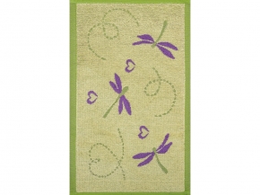 1с105.413ж1 Мотыльки(3-сирень4) Полотенце махровое 50х30 см