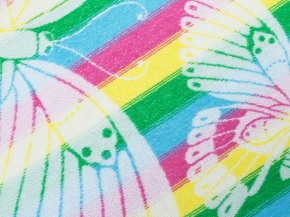 6с103.412ж1 Бархатный сезон (св.радужка) Полотенце махровое 50х90см