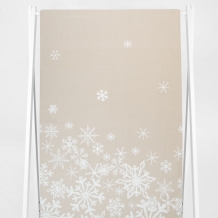 5с22.312ж1 Снежинки-арт(ДТЭ лён) Полотенце 50х180 см