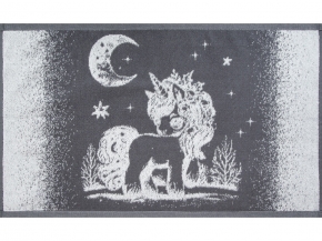 6с104.411ж1 Волшебная ночь(графит5) Полотенце махровое 67х40см