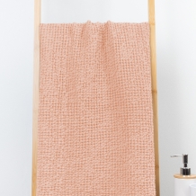 23С68-ШР/у. 75*130 Полотенце "Зефир" цв. 1458 рис. 415 светло-розовый