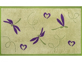 6с104.411ж1 Мотыльки(3-сирень4) Полотенце махровое 67х40см