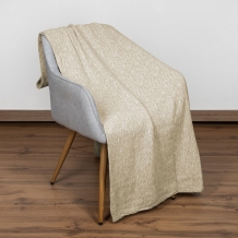 24С15-ШР/у/л.с.уп. 200*220 Плед "Акварель-1" цв. 1 рис. 122 бежевый