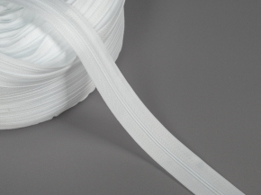 Молния витая рулонная Т3 (8,3гр/м) белый (рул.400м)