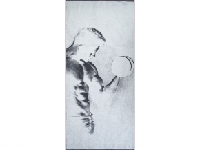 6с102.411ж1 Спорт мен(антрацит) Полотенце махровое 67х150см