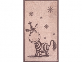 6с104.411ж1 Зебруся(т.с.мальв1) Полотенце махровое 67х40см