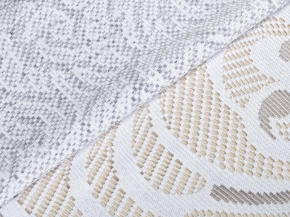 Д220АБ/кор. СКАТЕРТЬ ДЕКОРАТИВНАЯ 2775  бел.с яр-серым 2.50 м*1.60 м рис. Д220АБ