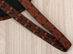 17мм. 4С507Ч-Г50 (рис.3352) ЛЕНТА ОТДЕЛОЧНАЯ черный с оранж. 17мм (рул.50м)