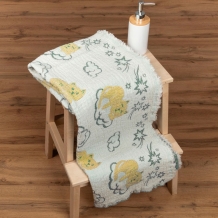 20С211-ШР/у. 130*60 Полотенце "Ночка-1" цв. 4 рис. 993 жёлтый