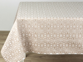 25С13-ШР/уп.кор. Комплект столовый 157*250+ 6 салф. 40*40 "Златовласка" цв. 133 рис. 669