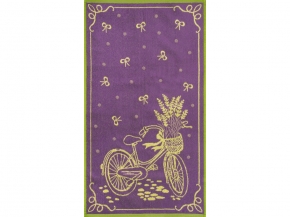 6с103.412ж1 Прованс-прогулка(3-сирень4) Полотенце махровое 50х90см