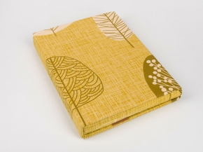 4532-БЧ комплект евро фланель "Форест" рис. 6327-03 горчичный