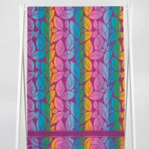 6с102.411ж1 Тропикана (ярко-фиалковая радужка) Полотенце махровое 67х150см