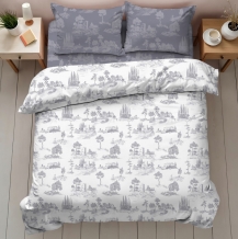 Перкаль 220/110 рис. 71240/2 Жуи б/з, 220см