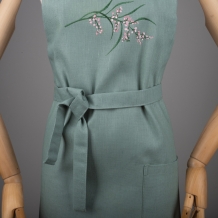 26С12-ШР/039/в/уп. Фартук 90*65 "Осенний танец-1" цв. 2123 рис. 219