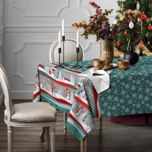 Рогожка набивная арт. 904 МАПС рис. 29114/5 Нарядная сказка, 50см