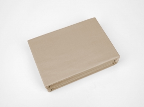 4403/1-БЧ простыня на резинке 200*140*20 гл.кр. сатин цв. какао 1513-09